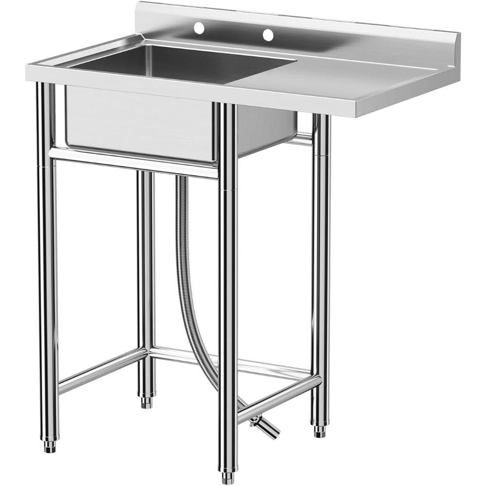 Stainless Steel Sink, 36x21x40 - огляд і ціна Commercial Kitchen Worktops