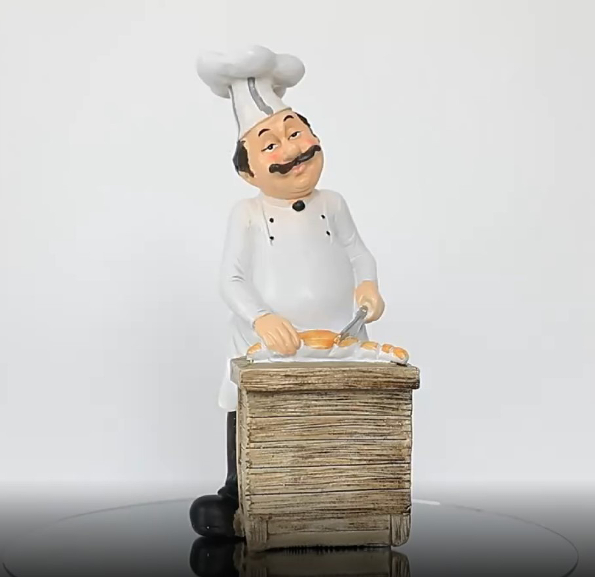 Restaurant Resin Decor - Chef  - огляд і ціна Commercial Kitchen And Bar