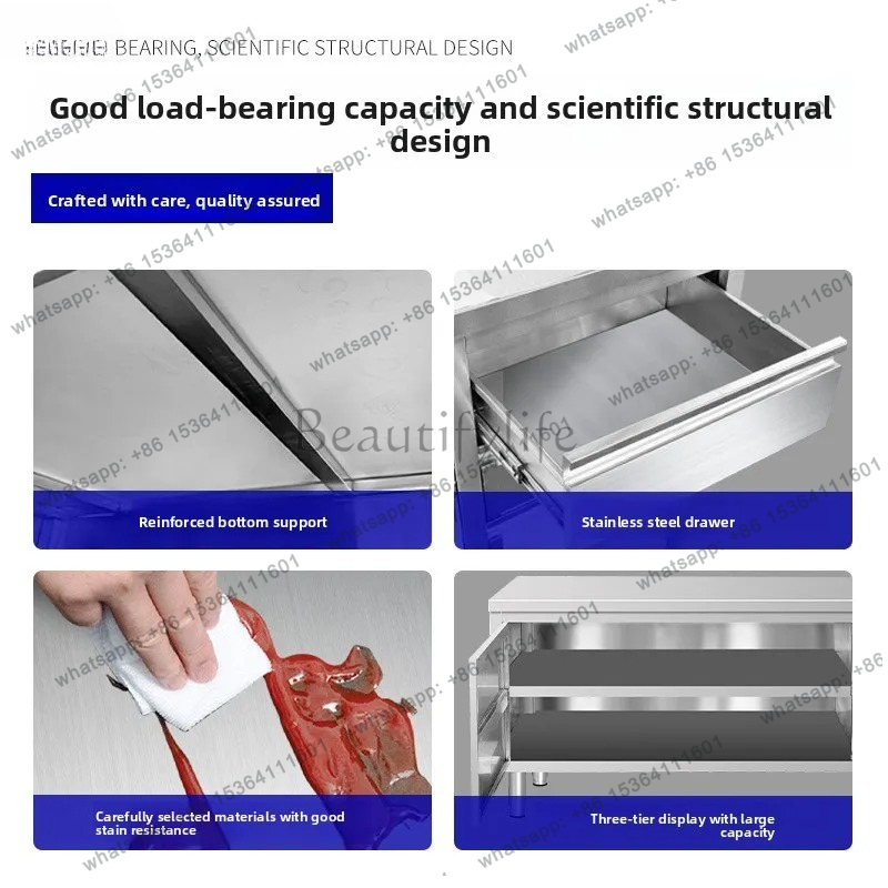 Stainless Steel Commercial Cab - огляд і ціна Commercial Kitchen Worktops